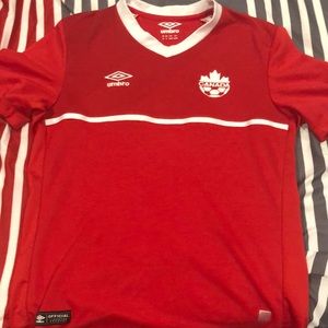 2015 Umbro Canada Jersey Home